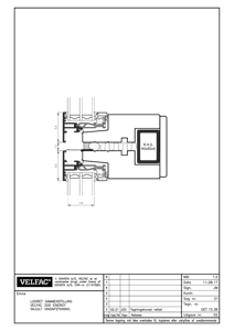 Lodret sammenstilling 12mm fuge afstand & vindafstivning eks.2